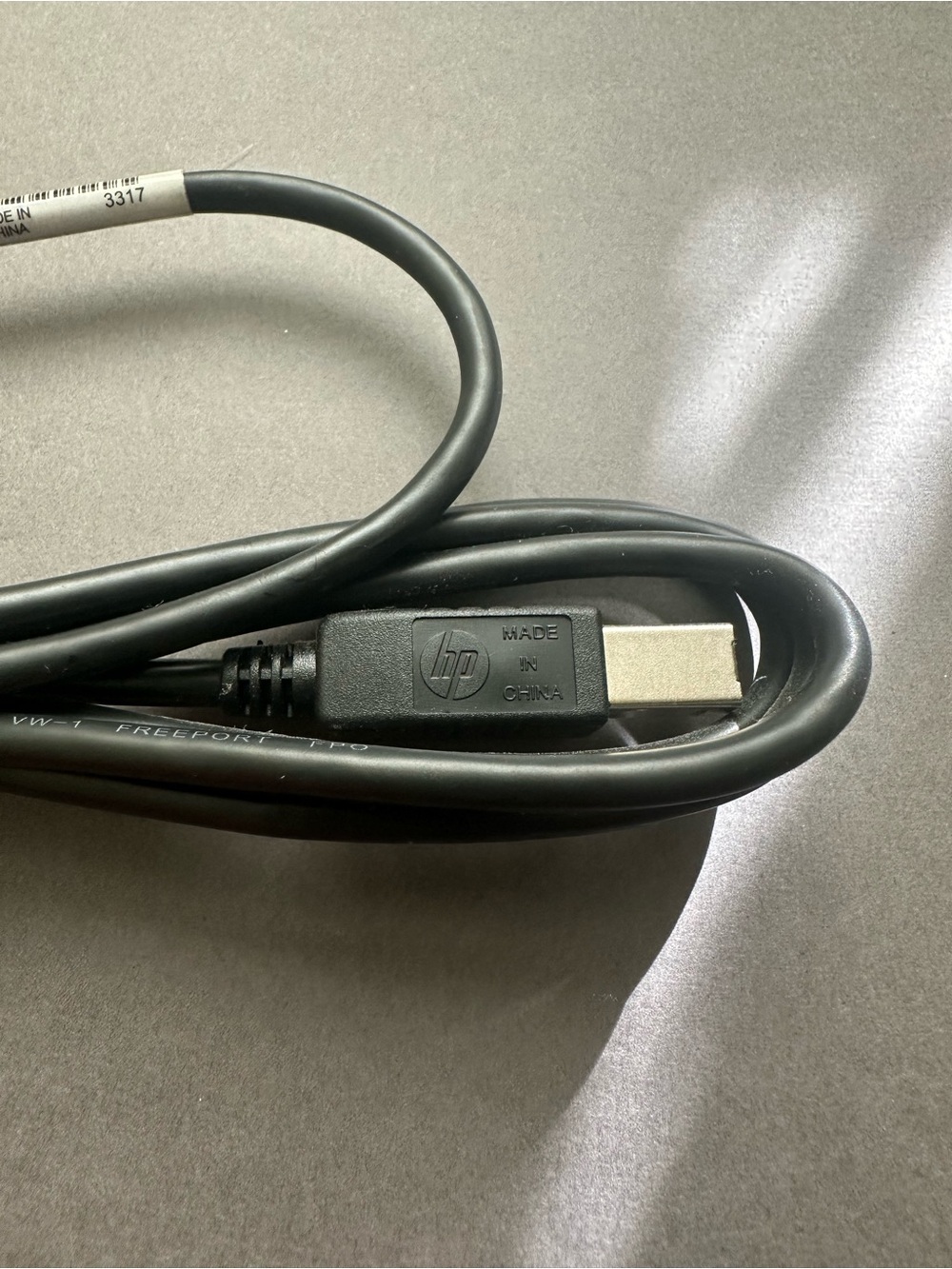 HP OEM A to B Printer Cable